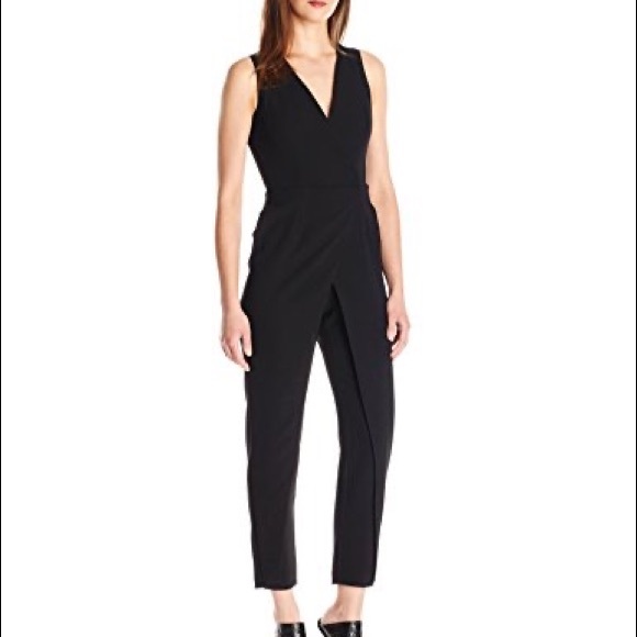 Black BCBG Women’s Vest Jumpsuit - Picture 3 of 9